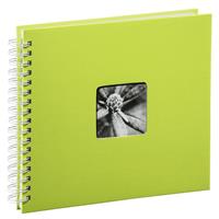 Hama Spiraalalbum Fine Art 28 X 24 Cm 50 Witte Pagina's Kiwi